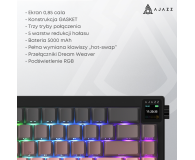 Ajazz AK650 Dream Weaver Switch Side Character Gradient Pink RGB z - 1536356 - zdjęcie 14